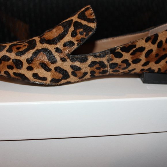 Calvin Klein leopard print flats 7.5 - Picture 1 of 3